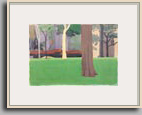 MADISON SQUARE PARK #165   2001   watercolor   10" x 14"
